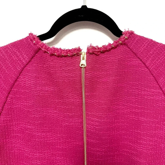 NWT $470 Rebecca Vallance Anita Boucle Mini Dress - Tweed Jackie O Preppy - Picture 7 of 12